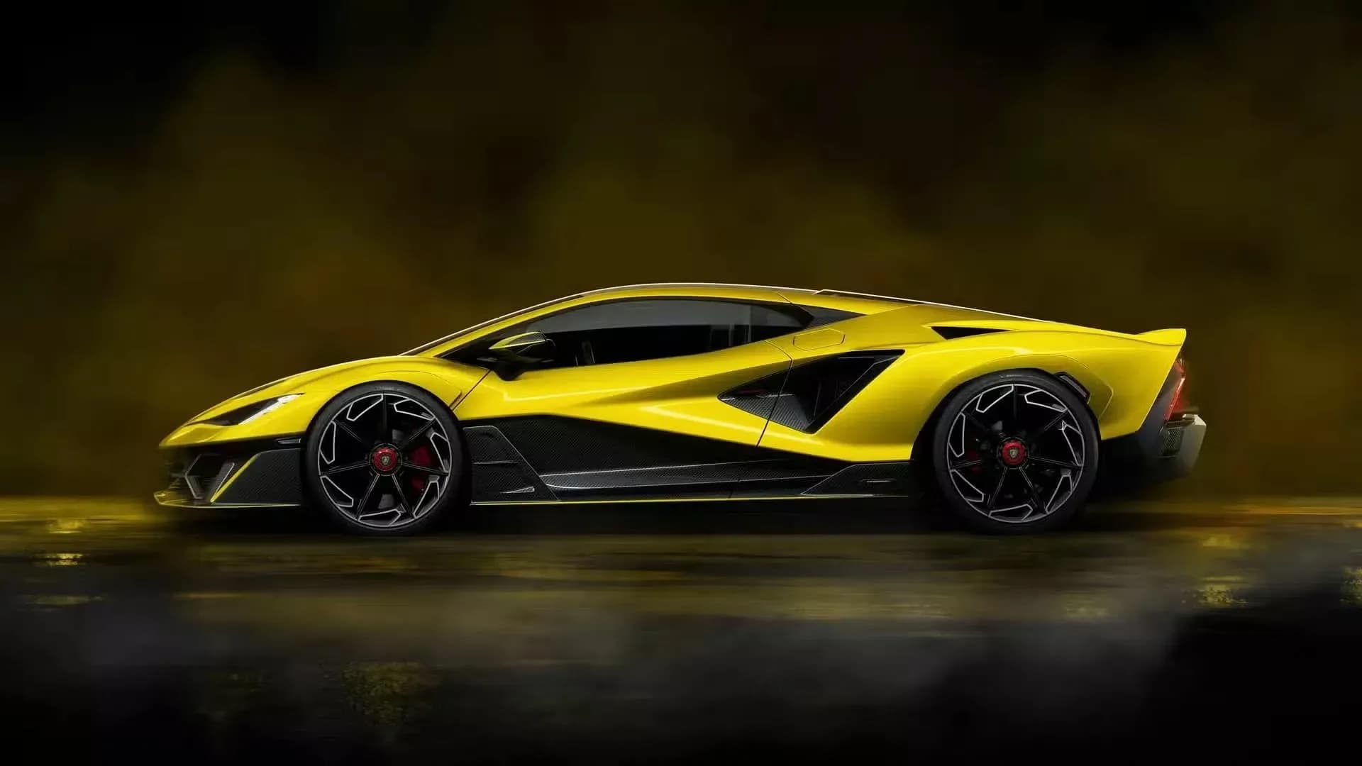 Lamborghini Fenomeno Roadster — интерьер