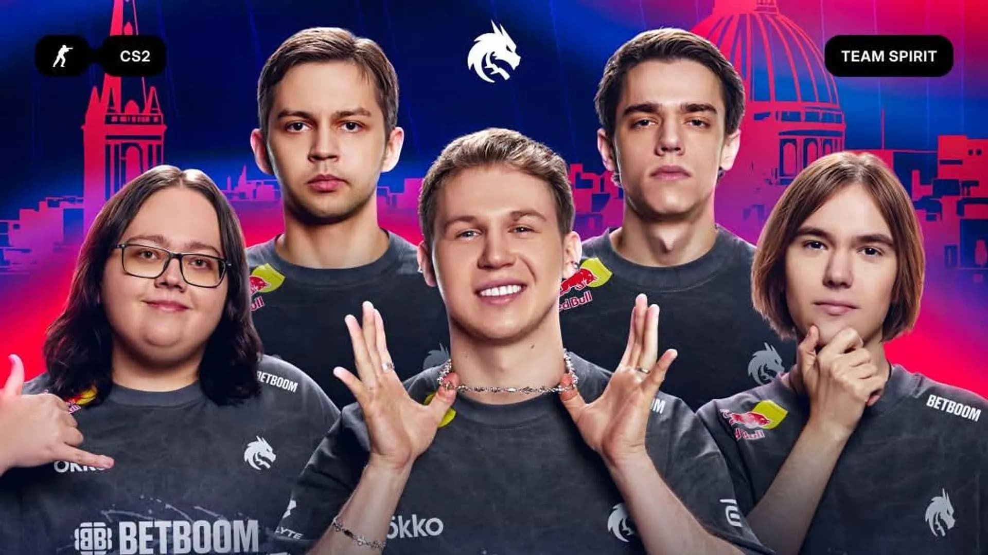 Состав Team Spirit по CS2 — чемпионы Esports World Cup 2026